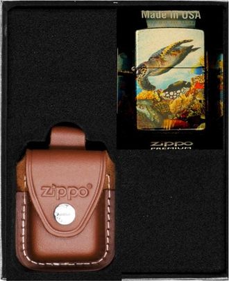 OEM Encendedor Zippo Deep Sea Design Set De Regalo N.&deg; 2