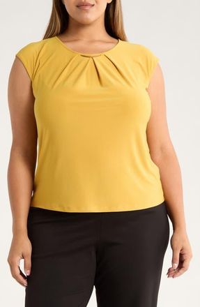 Kasper Hardware Top in Maize at Nordstrom, Size 1X
