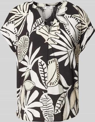 s.Oliver Red Label Relaxed Fit Blusenshirt aus Viskose-Mix in Black, Größe 42