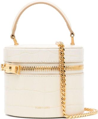 Tom Ford Audrey bag - women - Kudu Leather - One Size - White