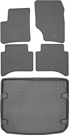 OEM Juego De Alfombrillas De Goma Para Coche Y Maletero Para Porsche Cayenne I Suv (2002-2010)