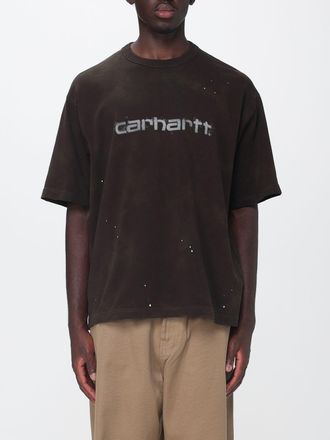 Carhartt Work in Progress T-shirt girocollo in cotone organico con logo stampato