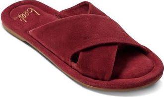 beek Myna Crossover Strap Slide Sandal in Port at Nordstrom, Size 8