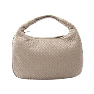 Bottega Veneta Pre-owned Schoudertas - Dames - Pre-owned - Beige - Maat: ONE Size Leer