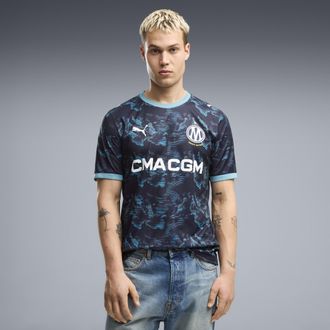 Puma Maglia Away Olympique de Marseille 26/27 da uomo, Accessori, Blu, 3XL