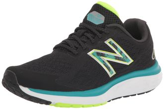 New Balance Mens Fresh Foam 680v7 Sneaker, Black, 6.5 UK