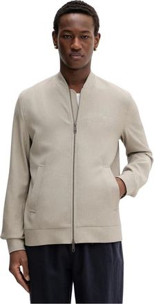 Les Deux Como Reg Bomber Jacket - Heren - Bomber jackets - Beige - S - Polyester - Jassen