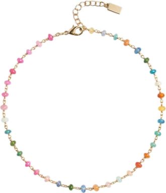 Native Gem Neon Rainbow Opal Necklace in Pink at Nordstrom