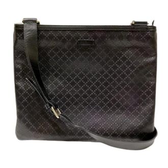 Gucci Pre-owned Cross Body Bags, female, Black, Size: ONE SIZE Pre-owned Vintage Shoulder Bag