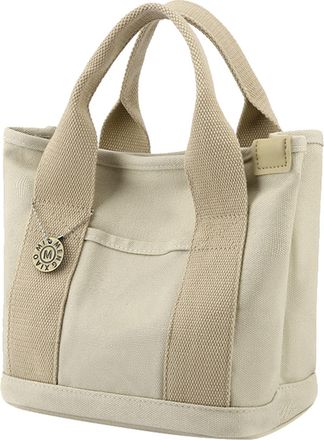 Generic Women Bag - Stylish Unisex Canvas Tote Bag Large Capacity Durable Messenger Shoulder Bag for Everyday Portable Use