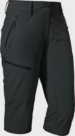 Sch&ouml;ffel 3/4-Hose SCH&Ouml;FFEL Pants Caracas2, Damen, Gr. 48, Normalgr&ouml;ssen, grau (9830, grau), Oberstoff: 89% Nylon, 11% Elasthan, Hosen 3/4-Hose