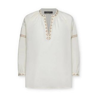 Elena Miro Mujer, Blusas y Camisas, Blanco, Talla: L