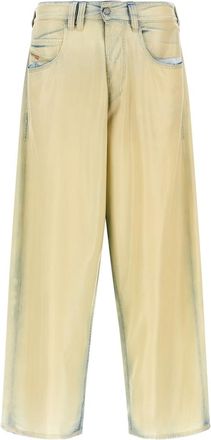 Diesel Beige Relaxed Jeans