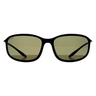 Serengeti Eyewear Wrap Heren Mat Zwart Gepolariseerd 555nm Groen Fotochroom Sestriere
