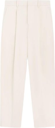PT01 High-Waisted Minimalist Trousers With Tailored Pleats
