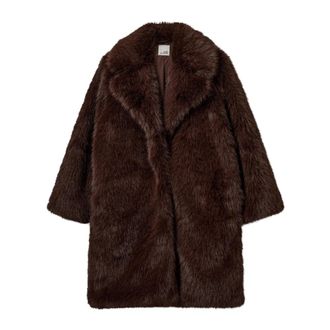 Sofie Schnoor Chaquetas de Pelo Sint&eacute;tico y Borrego - Jackets - Mujer - Marr&oacute;n - M