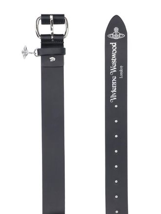 Vivienne Westwood Womens Belts Black Cow Leather