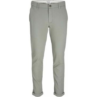 Jack & Jones Klassieke Chino - Heren - Broeken - Grijs - Maat: W32 L34