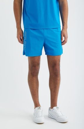 Malbon Golf MRC Tech Water Repellent Running Shorts in Directoire Blue at Nordstrom, Size Xx-Large
