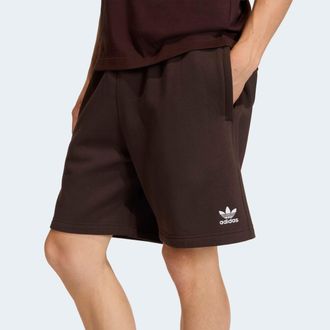 adidas Shorts ADIDAS ORIGINALS TREFOIL ESSENTIALS 7 INCH FLEECE, Herren, Gr. XXL, N-Gr, aurora coffee, normal, gr., Obermaterial: 82% Baumwolle, 18% Polyeste