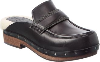 Brunello Cucinelli Leather Mule