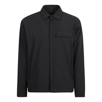 Herno Light Jackets, male, Black, M, Black Jackets for Men