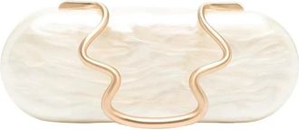 Cult Gaia Ilaria Clutch - Dames - Clutches - Wit - ONE Size - Tassen