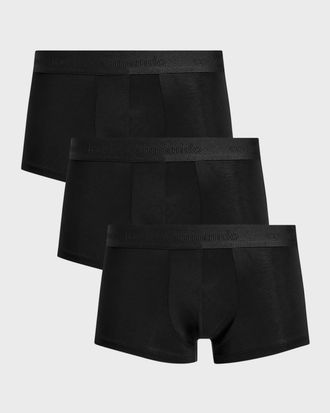 Commando Men & apos;s 3-Pack Micro-Modal Trunks