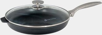 Swiss Diamond CHD Nonstick Fry Pan, 11-Inch with Lid in Black at Nordstrom