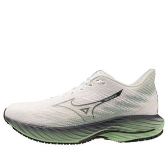 Mizuno Wave Rider 28 Snow White Frosty Green 411456