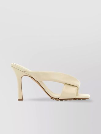 Bottega Veneta leather riva mules