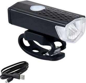 No Brand Luz Para Bicicleta - Luz Trasera De Seguridad - Ciclismo Seguro - S&uacute;per Resistente Al Agua - 300 L&uacute;menes - Negra