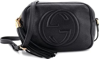 Gucci Soho Disco Leather Small crossbody bag - Zwart