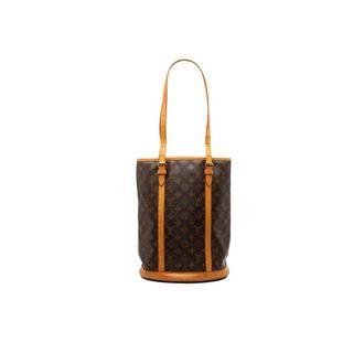 Louis Vuitton Pre-owned Bucket Bags, female, Brown, Size: ONE SIZE Pre-owned Tote Bag