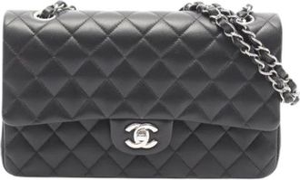 Chanel Pre-owned Vintage Schoudertas - Dames - Vintage Schoudertas - Zwart - ONE Size - Leer - Vintage