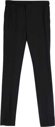 Ralph Lauren Black Tailored Wool Suit Trousers Size 40