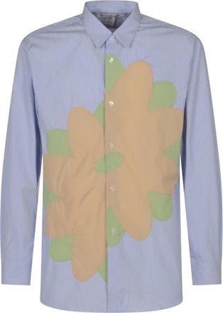 Comme Des Gar&ccedil;ons Shirt Woven - Heren - Casual Overhemden - Veelkleurig - L - Katoen - Overhemden