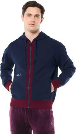 Sergio Tacchini Miglia Hoodie in Maritime Blue at Nordstrom, Size Xxx-Large