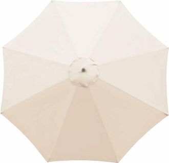 OEM Funda De Recambio Para Parasol De 8 Varillas De 3 M, Impermeable, Anti-uv, Tejido De Recambio - Beige