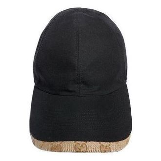 Gucci Cotton Canvas Baseball Hat Black 875670-4HBJ9-1096