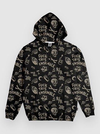 THE DUDES Rack And Rall Ensemble Classic Premium Hoodie patroon