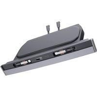 OEM Base Usb Impermeable Para Tesla Model 3/y - Cargador R&aacute;pido Para Accesorios Del Model Y/3 2021-2024, Base Ampliable De 4 Puertos, Con 2 Cables R&aacute;pidos