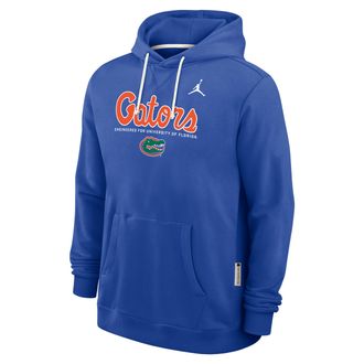 Nike Jordan Mens Florida Sideline Jordan Brand Dri-FIT College Pullover Hoodie in Blue | 0JAZ4EVUFN-HSY