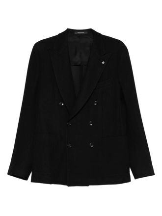 Tagliatore double-breasted jacket - men - Polyester/Wool/Modacrylic - 50 - Black