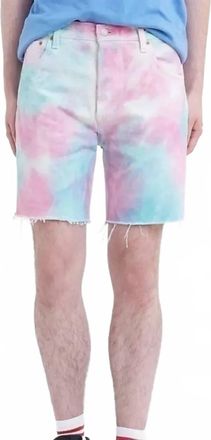 Levi's Mens Pride 501 93 Cut-Off 7 Shorts In Pink, Blue