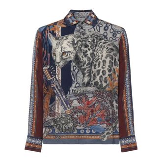 Etro Etro, Casual Shirts, male, Multicolor, Size: L Casual Shirts