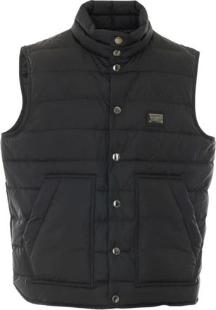 Dolce & Gabbana Jassen - Heren - Bodywarmers - Zwart - M - Jassen