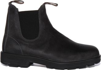 Blundstone Chelsea Ankle Boot - Heren - Chelseaboots - Grijs - 39 EU - Leer - Schoenen