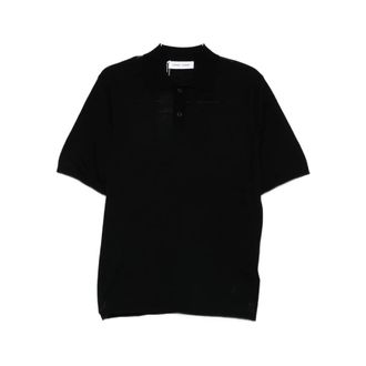 Sams&oslash;e & Sams&oslash;e Polo Shirts, male, Black, Size: XL Sarowan Knit Polo