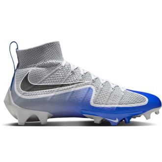 Nike Vapor Edge 360 Mens Gray Racer Blue Low Top Football Cleats MEW2454